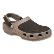 Crocs Mens Yukon Vista II LiteRide Clog Mushroom/Chocolate
