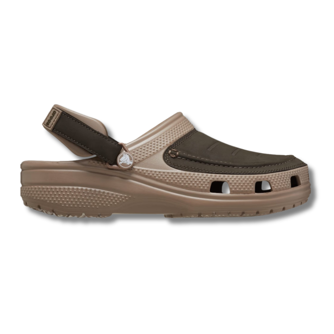 Crocs Mens Yukon Vista II LiteRide Clog Mushroom/Chocolate