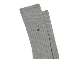 Tommy Hilfiger men's grey socks, three-pack gift set