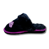 William Lamb Girls Slipper Barbie Black/Pink