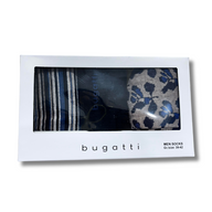 Bugatti Mens Socks 3 Pack 6394 Navy