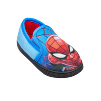 William Lamb Boys Slipper Spiderman Ercus Blue