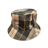 Barbour Mens Bucket Hat Hutton Reversible Fern/Ancient