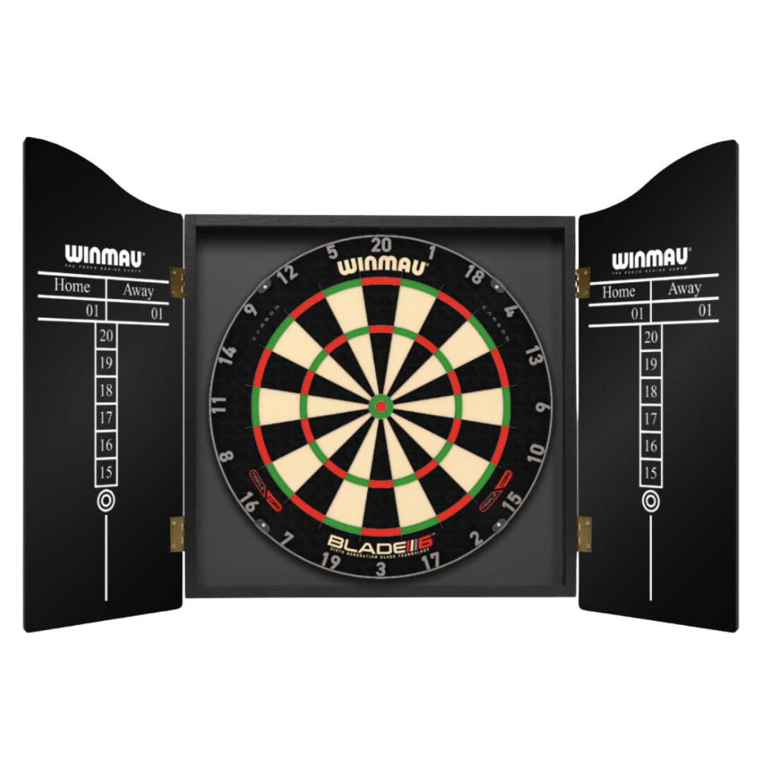 Winmau Dartboard Cabinet Black
