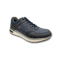 Route 21 Mens Trainer 6 Eye Casual Navy Blue