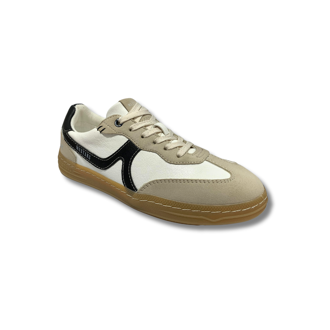 Mustang Womens Trainer 1511-303-19 White/Black