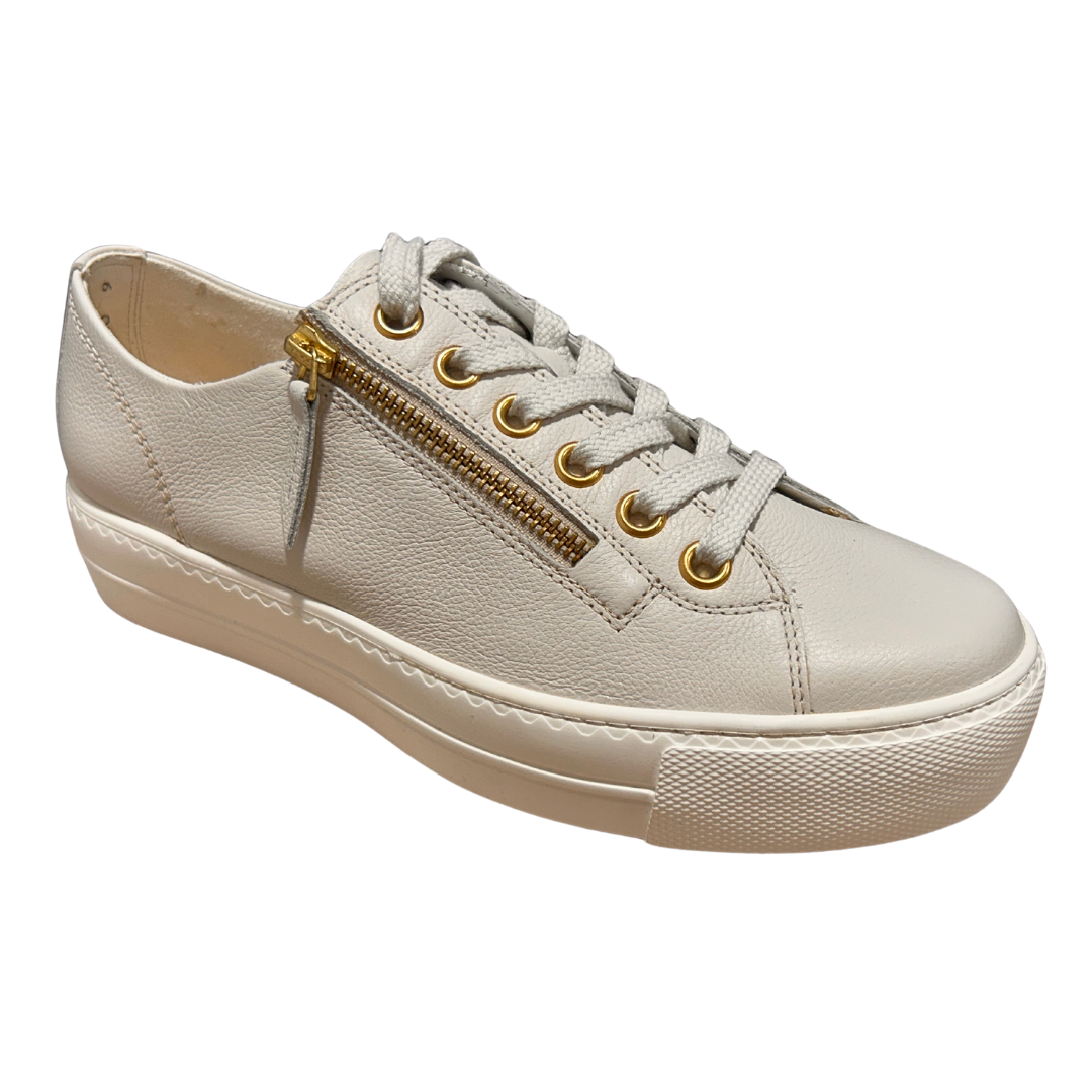 Paul Green Womens Trainer 5006 008 Maincalf Ivory
