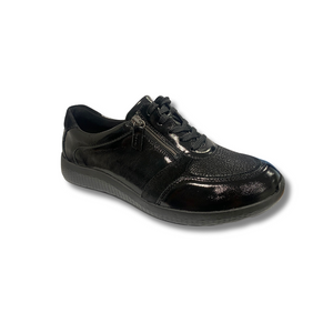 Womens Waldlaufer Trainer 815M01 Schwarz