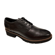 Pod women's black leather lace-up shoe