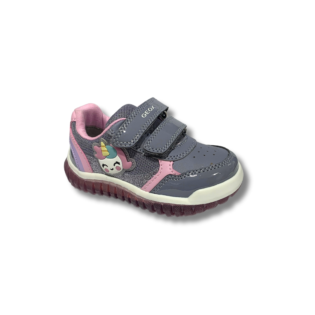 Geox Girls Trainer Lightyloo Grey