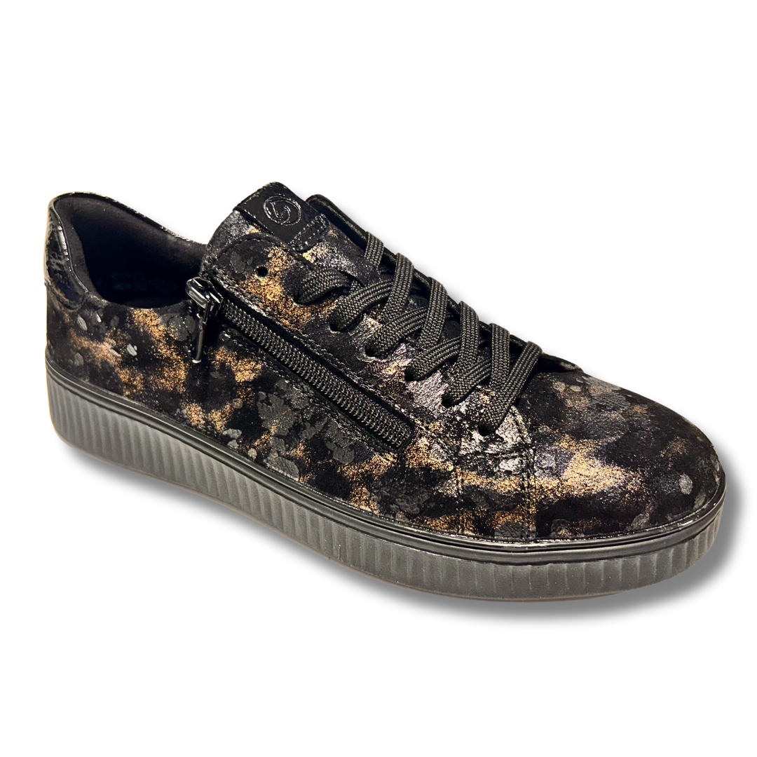 Remonte Womens Trainer D2E02-03 Black Combination