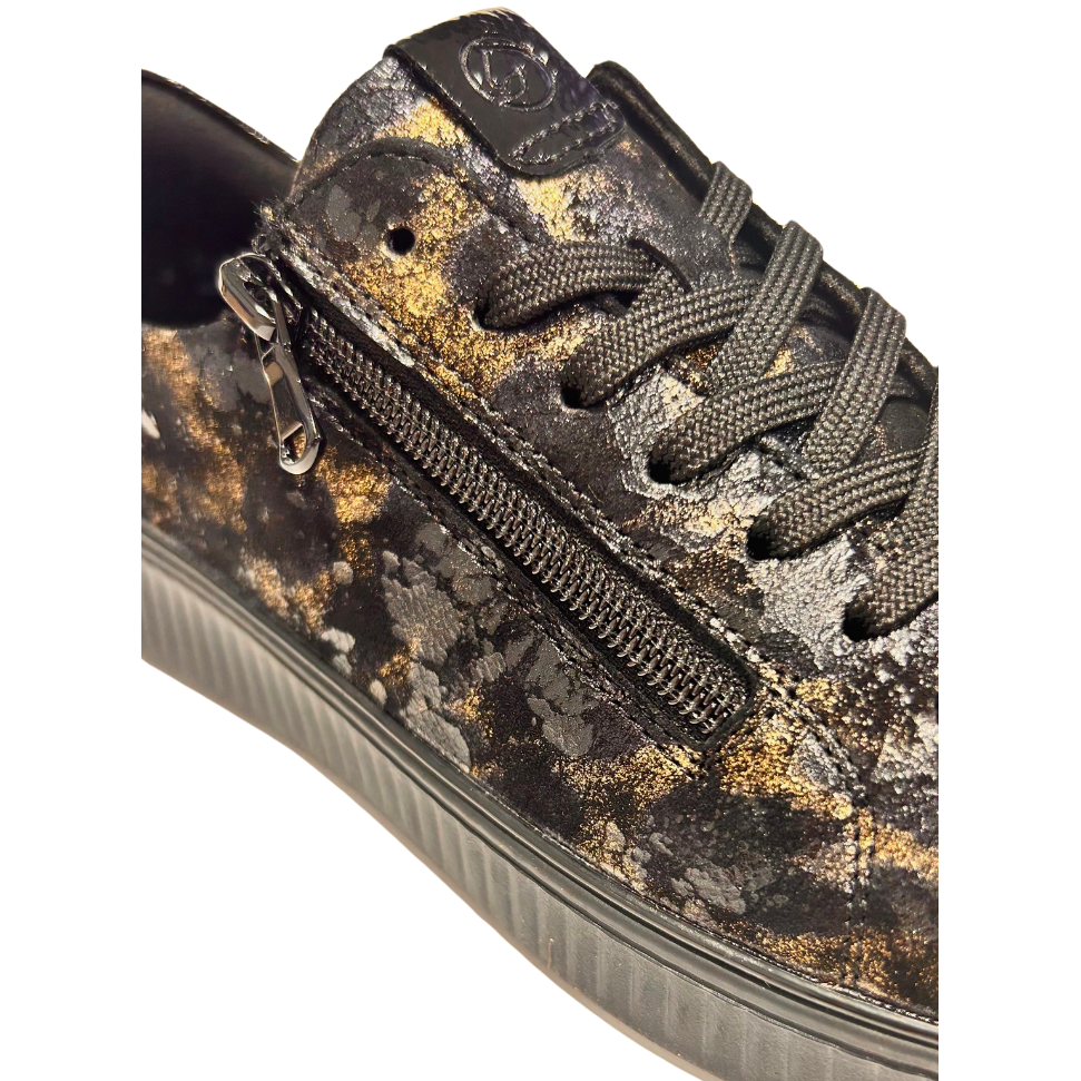 Remonte Womens Trainer D2E02-03 Black Combination