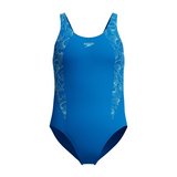 Speedo girls' blue swimwear