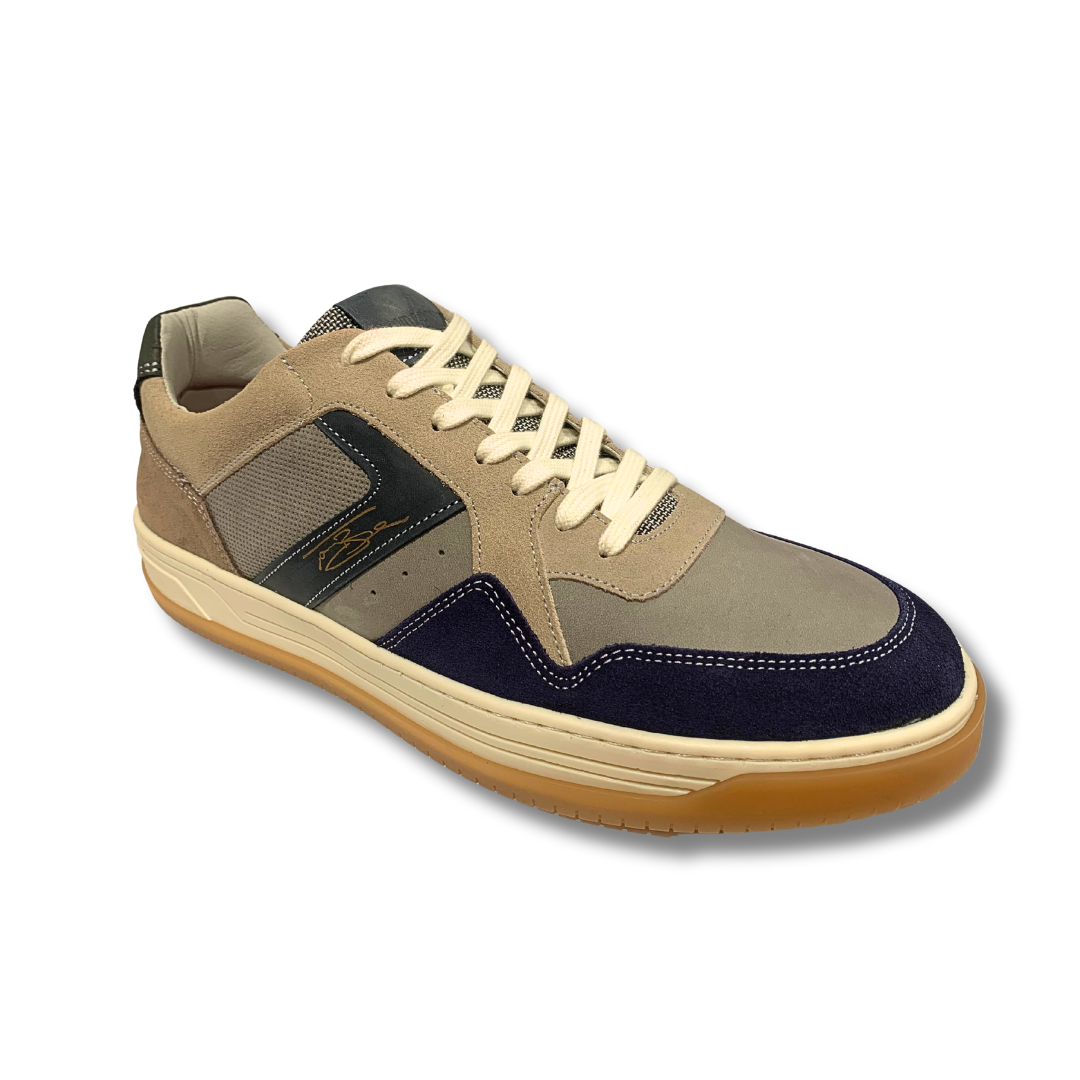Lloyd & Pryce Mens Trainer Frawley Slate Split