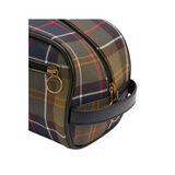 Barbour Mens Washbag Tartan Classic/Beacon