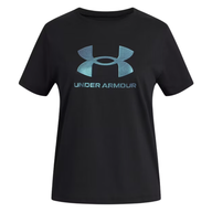 Under Armour girls' black and white t-shirt