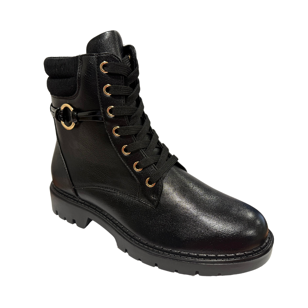 Patrizio Como Womens Boot Favara Nero