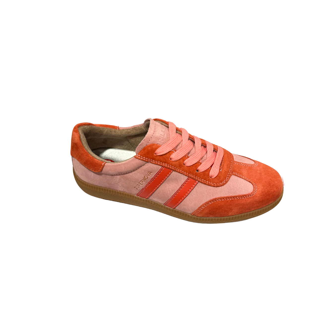 Drilleys Womens Trainer Sixty Four Coral Reef