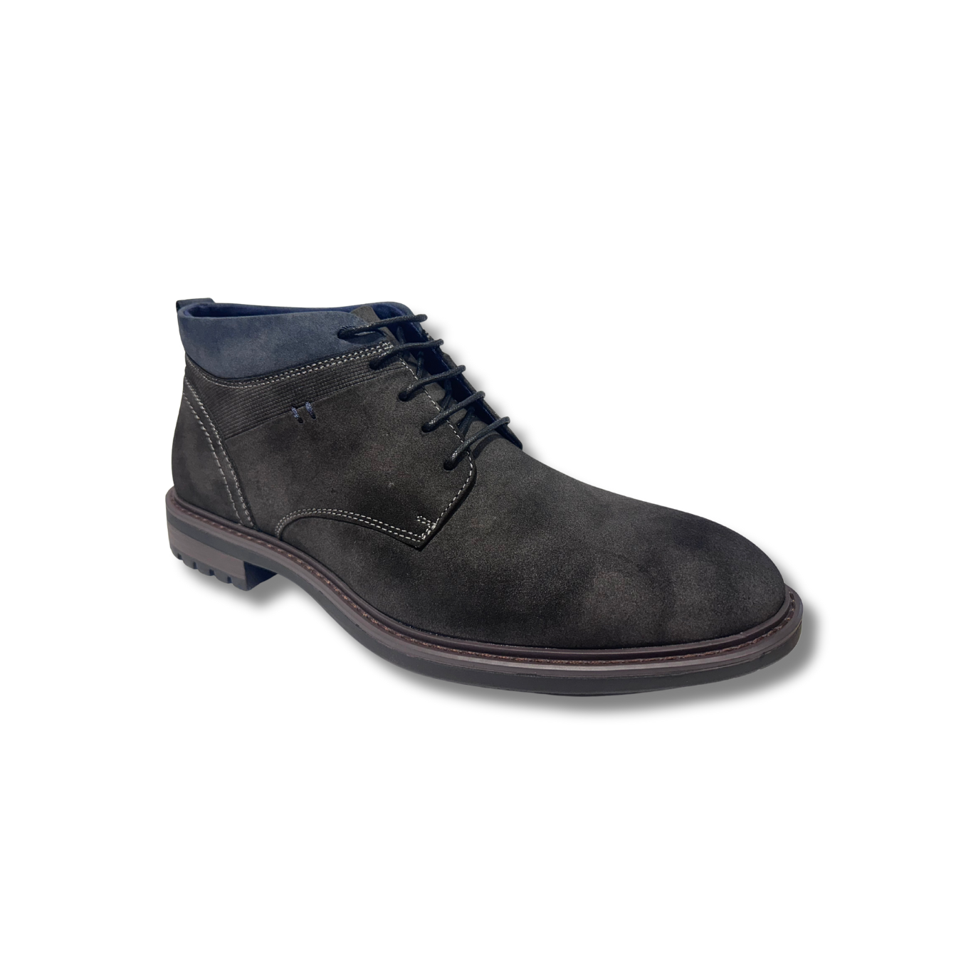 Brent Mens Boots Shelly Ebony