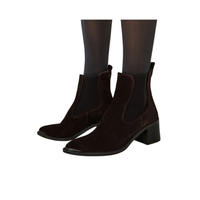 Tamaris women's leather slip-on boot