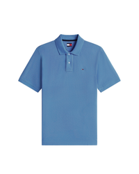 Tommy Jeans Mens Polo Regular Essential Blue Twilight