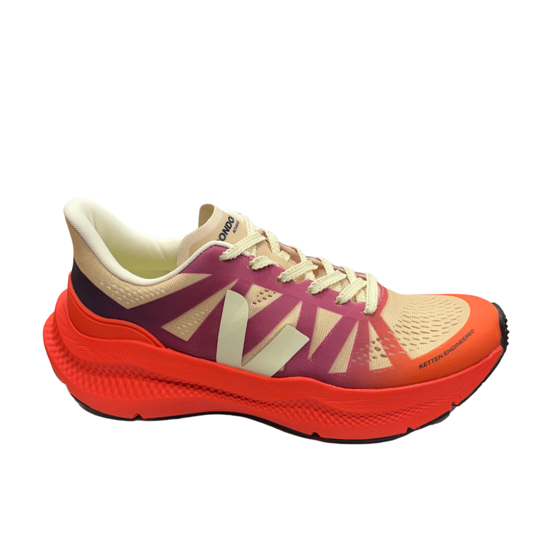 Veja Womens Trainer Condor 3 Advanced Engineered Mesh Purple Gradient/Orange