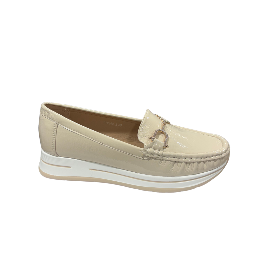 Redz Womens Shoe 3Y9468-2 Beige