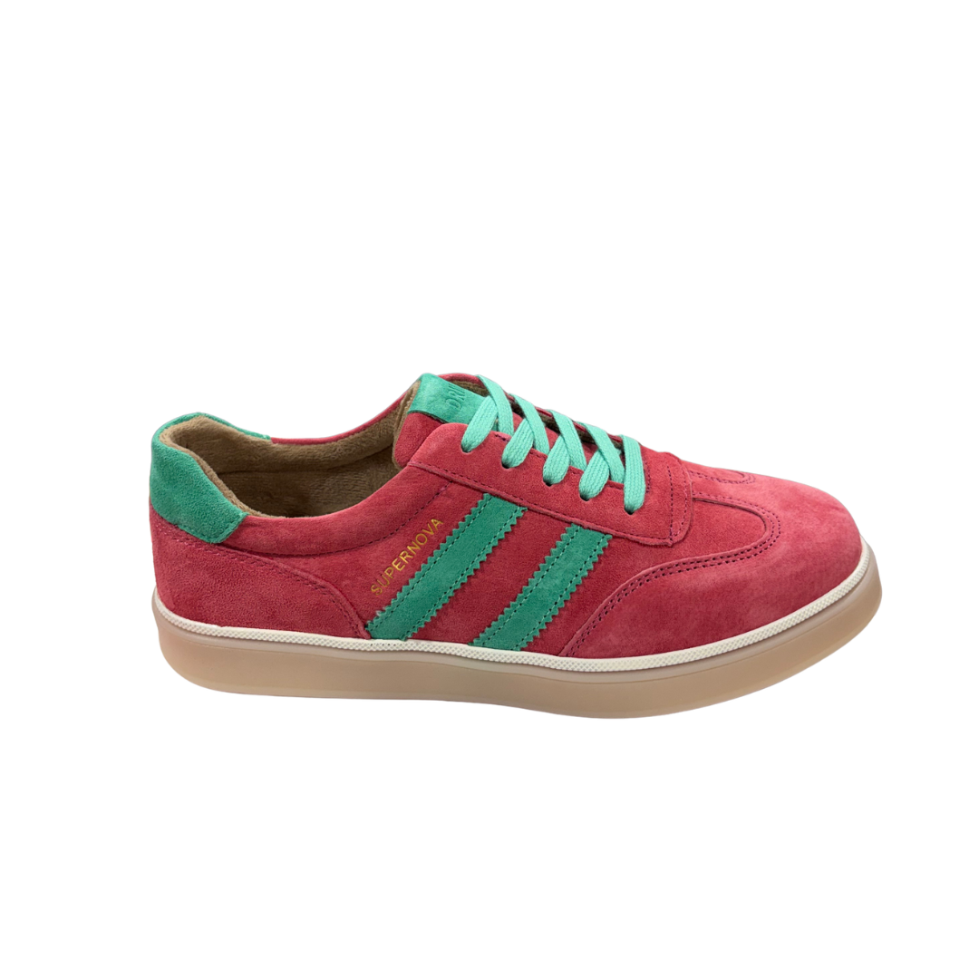 Drilleys Womens Trainer Seventy Five Mint Berry