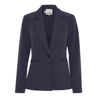 Ichi Womens Blazer Lexi Dark Navy