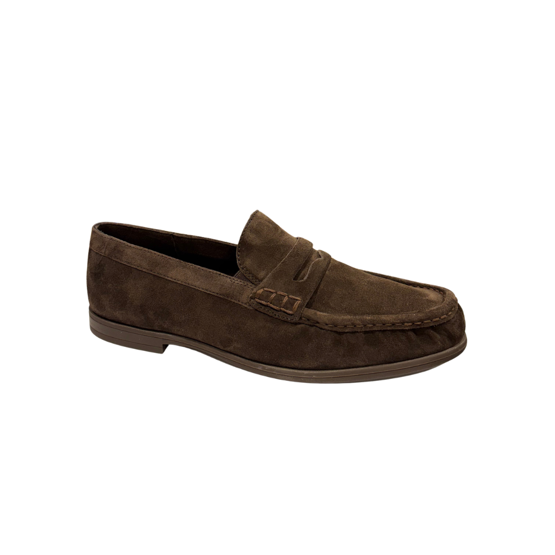 Paul Green Womens Loafer 1228-001 Soft Suede Mocca