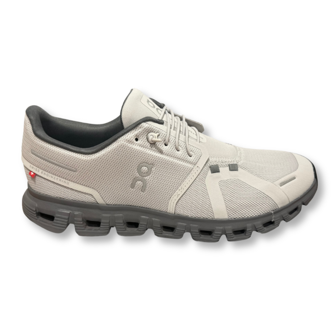 On Mens Trainers Cloud 6 Wolf/Rock