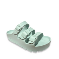Birkenstock Womens Sandal Florida III EVA Pap Flex Platform Surf Green