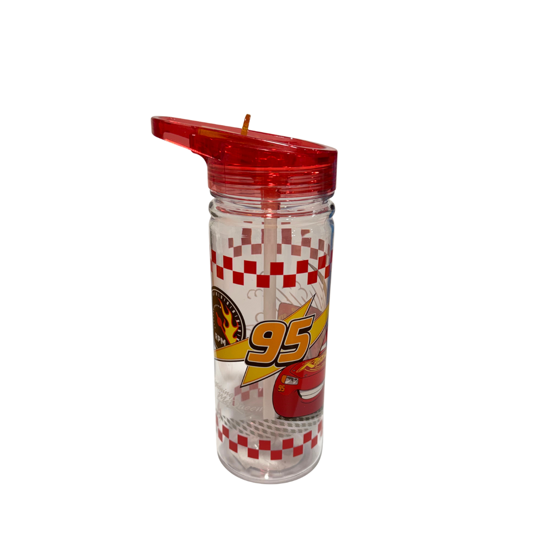 Cars Kids Water Bottle Red/Yellow