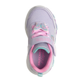 Skechers Girls Trainer S Lights-Lil Butterfly Bliss Lavender/Multi