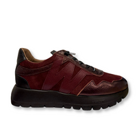 Wonders Womens Trainer A-24110 Cobre/Vino