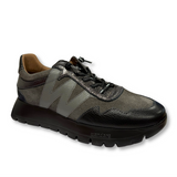 Wonders Womens Trainer A-24110 Black/Gris