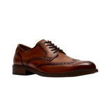 Clarks men's tan leather lace-up shoe