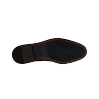 Clarks men's tan leather lace-up shoe