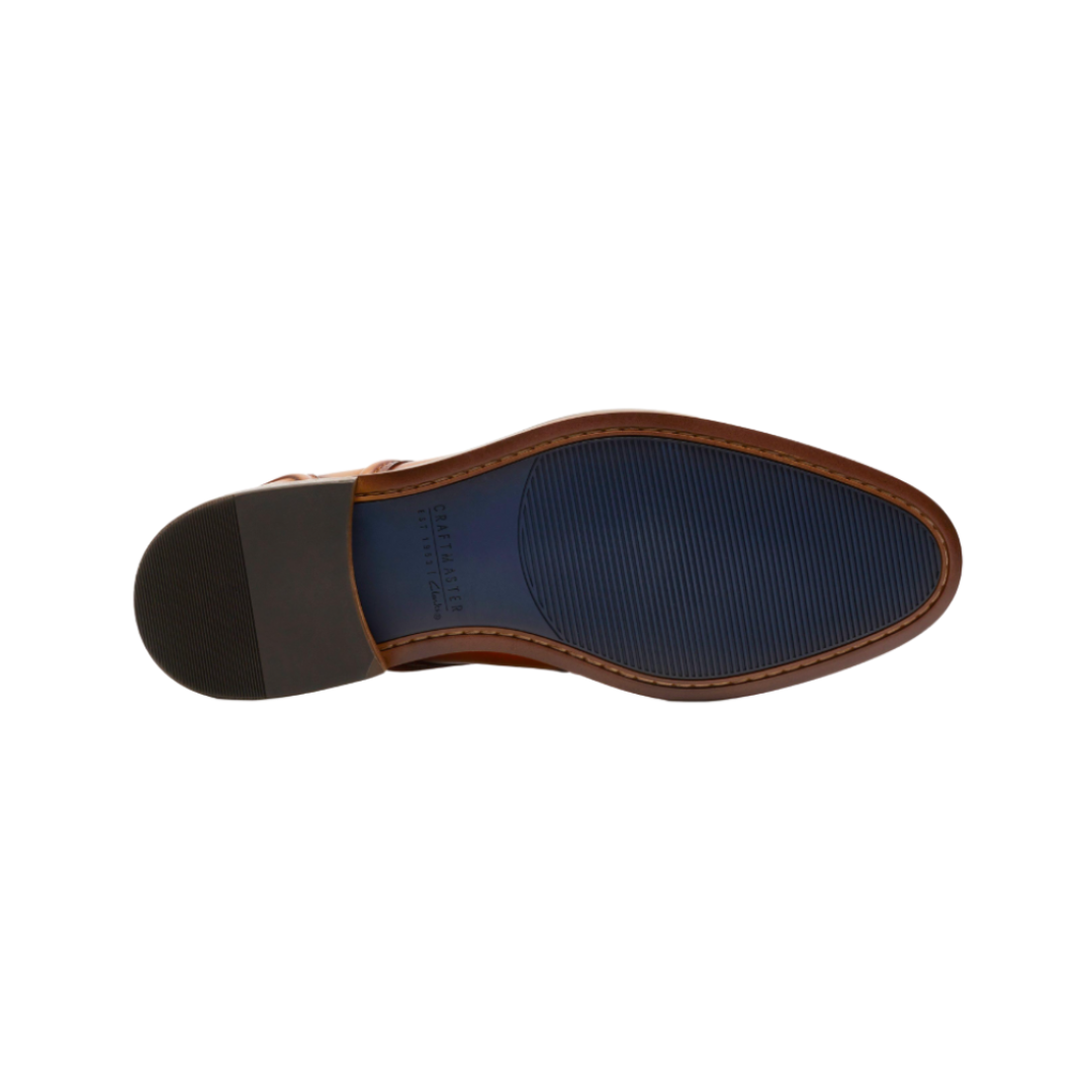 Clarks Mens Shoe Craft Remi Lace Brown Leather