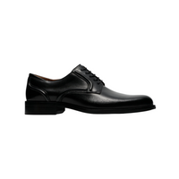 Clarks men's black leather lace-up shoe