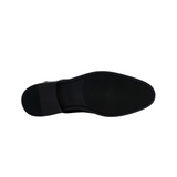 Clarks men's black leather lace-up shoe