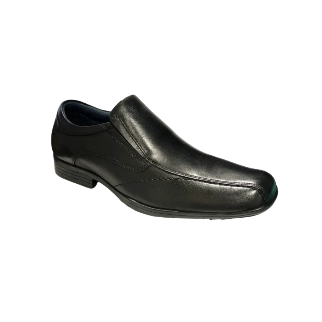 Hush Puppies Boys School Shoe Dumfries Black