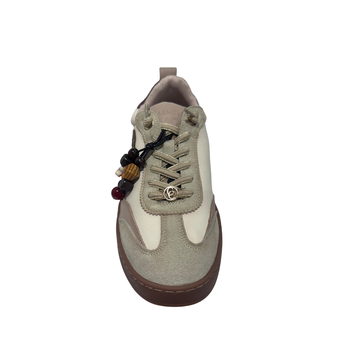 Carmela Womens Trainer 164152 Beige