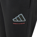 Adidas Boys Jogger Slogan Fleece Black