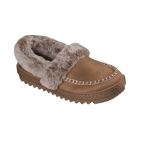 Skechers Womens Slipper BOBS Cozy Kiss - Snug Stitch Chestnut