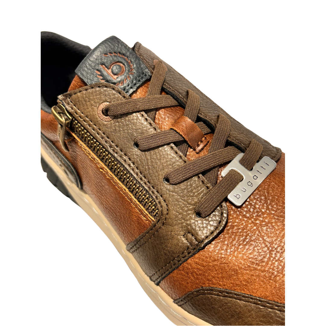 Bugatti Mens Trainer 321-AU90-15050 Cognac/Brown