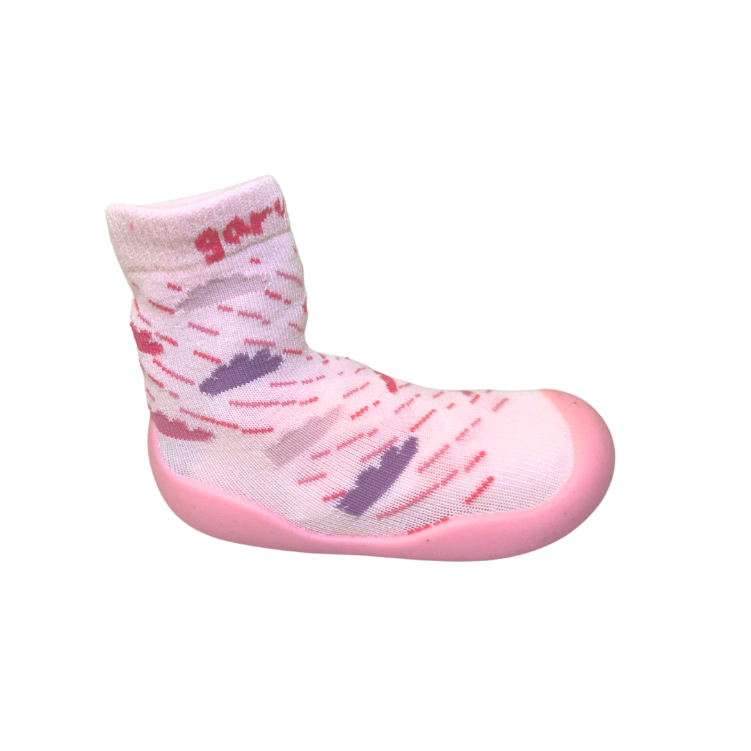 Garvalin Girls 241310 Slipper Sock Rosa