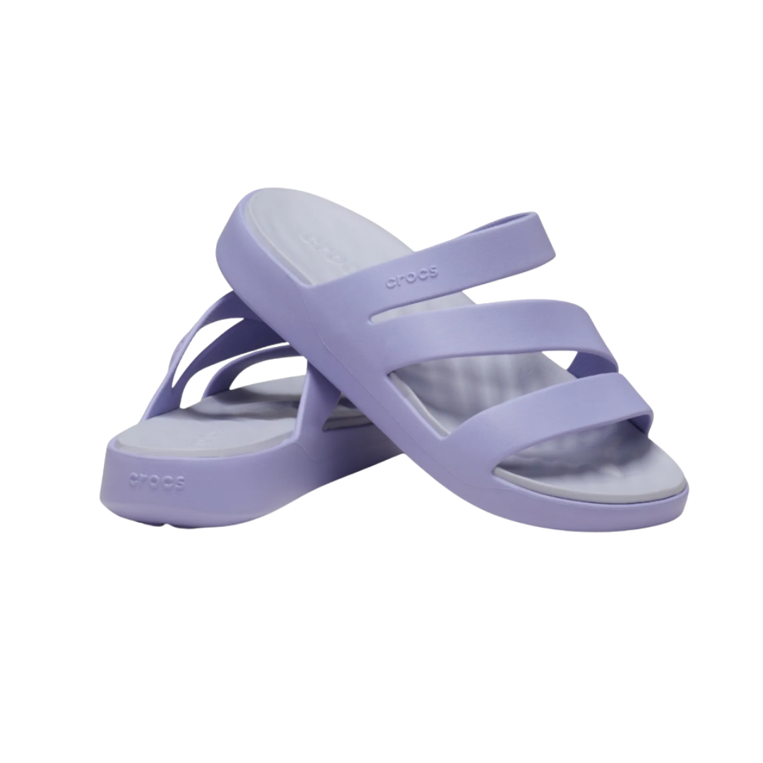 Crocs Womens Sandal Getaway Strappy Mystic Purple