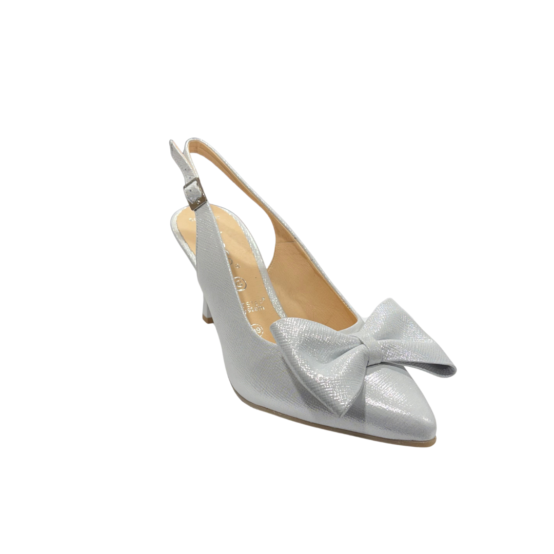 Bioeco Womens Shoe 4214 Silver Shimmer