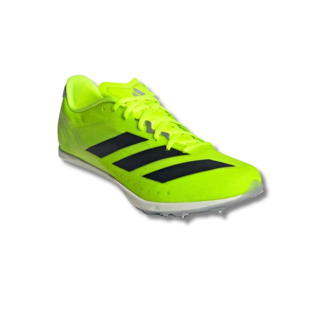Adidas Unisex Trainer Running Spikes Distancestar Lucid Lemon/Core Black/Halo Silver